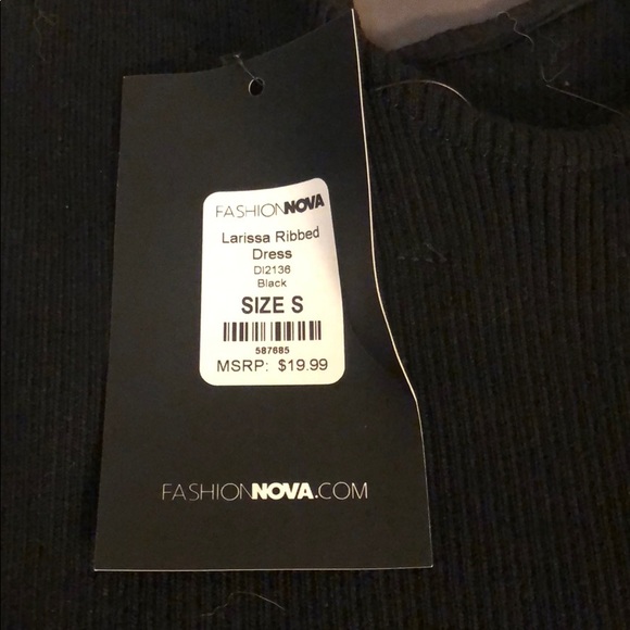 Ribbed bodycon - Picture 2 of 2